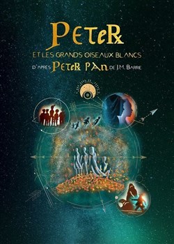Affiche de Peter et les grands oiseaux blancs, d'après Peter Pan