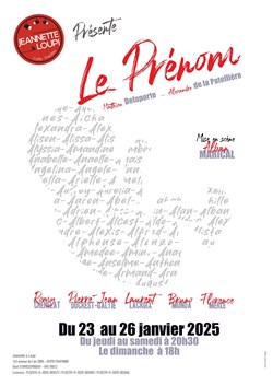 Affiche de Le prénom
