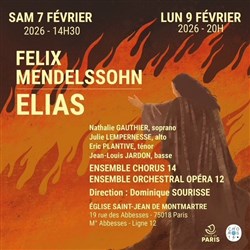 Affiche de Elias - Felix Mendelssohn