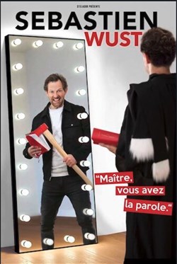 Affiche de Sébastien Wust dans Maître, vous avez la parole