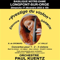 Affiche de Orchestre Paul Kuentz prestige du violon