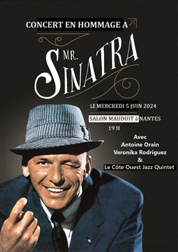 Affiche de Concert Jazz Hommage à Frank Sinatra