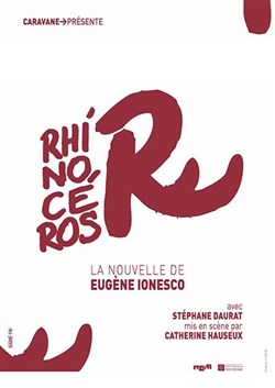 Affiche de Rhinocéros - la nouvelle