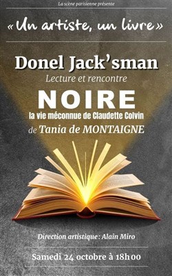 Affiche de Un artiste, un livre : Donel Jack'sman