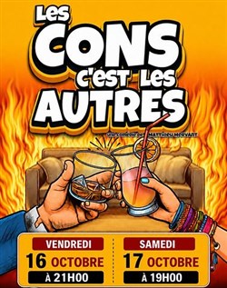 Affiche de Les cons, c'est les autres
