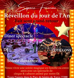 Affiche de Le réveillon du cirque Franconi