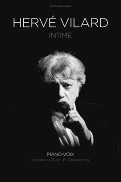 Affiche de Hervé Vilard dans Intime