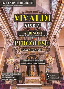 Affiche de Gloria de Vivaldi, Stabat Mater de Pergolèse
