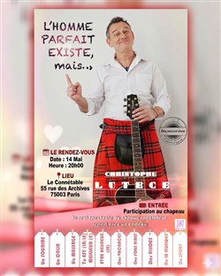 Affiche de Christophe Lutèce dans L'homme parfait existe, mais...