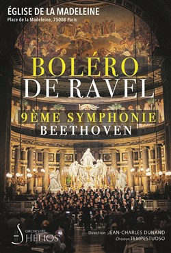 Affiche de Boléro de Ravel / 9ème Symphonie de Beethoven