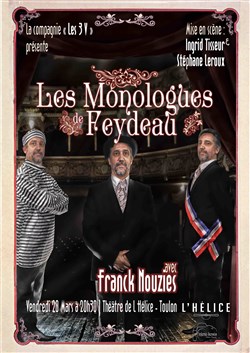 Affiche de Les monologues de Feydeau
