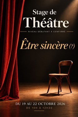 Affiche de Stage de théâtre