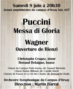 Affiche de Concert Puccini / Wagner