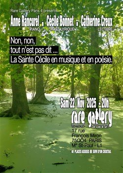 Affiche de Non, non, tout n'est pas dit...