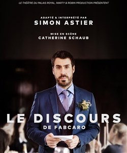 Affiche de Simon Astier dans Le Discours