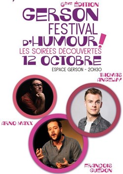 Affiche de Soirée Découverte 3, Festival de l'Espace Gerson