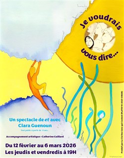 Affiche de Je voudrais vous dire