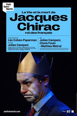 Affiche de La vie et la mort de Jacques Chirac