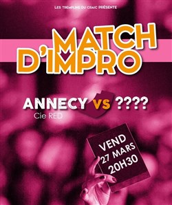Affiche de Match d'impro de mars !