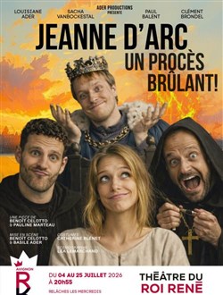 Affiche de Jeanne d'Arc : Un procès brûlant !