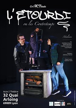 Affiche de L'étourdi ou les contre-temps de Molière