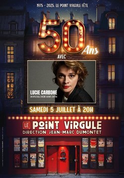 Affiche de Lucie Carbone | Spectacle inédit
