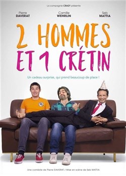 Affiche de 2 hommes et 1 crétin