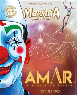 Affiche de Cirque Amar® dans Maestria