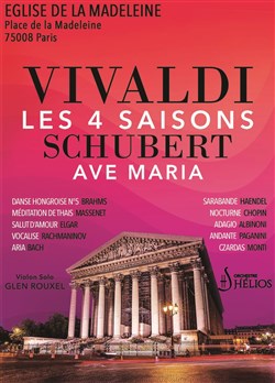Affiche de Les 4 Saisons de Vivaldi / Ave Maria / célèbres Adagios
