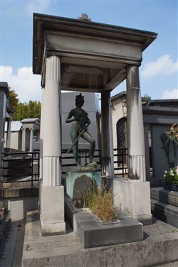 Affiche de Visite guidée : Tombes célèbres du cimetière de Passy | par Pierre-Yves Jaslet