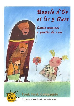 Affiche de Boucles d'or et les trois ours