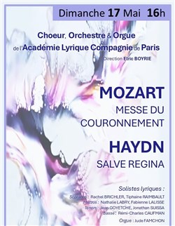 Affiche de Mozart : Messe du couronnement