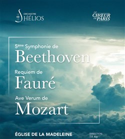 Affiche de 5eme Symphonie de Beethoven / Requiem de Fauré
