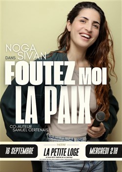 Affiche de Noga Sivan dans Foutez-moi la paix