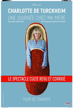 Affiche de Charlotte de Turckheim dans Une journée chez ma mère