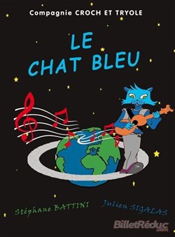 Affiche de Le chat bleu