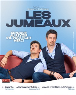 Affiche de Les jumeaux dans Bonjour, au revoir, s'il vous plaît, merci