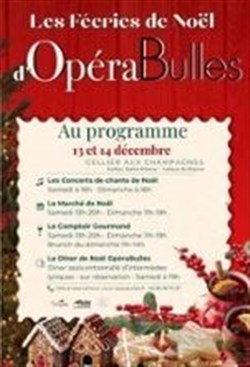 Affiche de Dîner de Noël, musique et gastronomie
