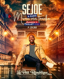 Affiche de Sejoe présente Map Vin Touche
