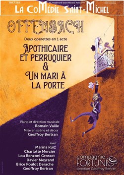 Affiche de Apothicaire et perruquier et Un mari à la porte