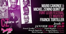 Affiche de Mario Canonge et Michel Zenino Quint'Up invitent Franck Tortiller | CZ4