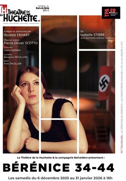 Affiche de Bérénice 34-44