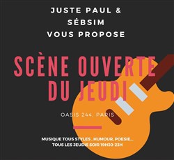 Affiche de Scène (très) Ouverte / Very Open Mic