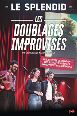 Affiche de Les doublages improvisés