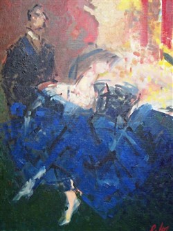 Affiche de Les Marrons du feu, pièce de théâtre d'Alfred de Musset