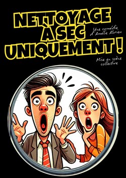 Affiche de Nettoyage à sec uniquement !