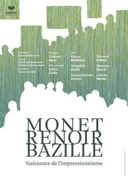 Affiche de Monet Renoir Bazille