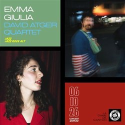Affiche de Emma Giulia x David Atger Quartet