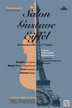 Affiche de Orchestre Paris Classik : Vivaldi / Mozart / Vitali / Albinoni