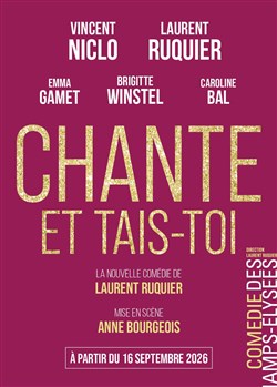 Affiche de Chante et tais-toi | avec Laurent Ruquier et Vincent Niclo